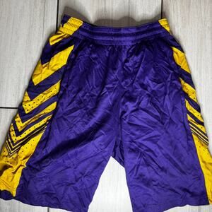 Nike Men's Small Purple & Yellow Dri-Fit Shorts
